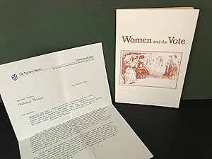 Imagen del vendedor de Women and the Vote (Victoria New Zealand - A Reprint Series, No. 7) a la venta por Bookwood