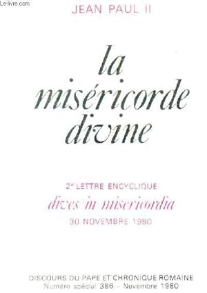 Immagine del venditore per LA MISERICORDE DIVINE venduto da Le-Livre