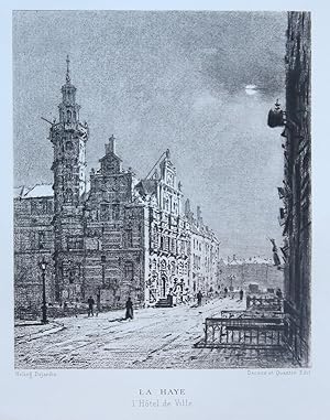 [Lithography] "La Haye: l'Hotel de Ville".