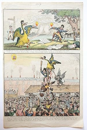 Satricial print/Spotprent: The Westminster Elections (1807).