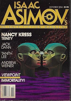 Image du vendeur pour Isaac ASIMOV'S Science Fiction: October, Oct. 1984 mis en vente par Books from the Crypt