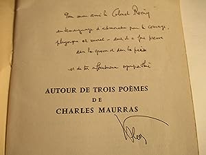 Autour de trois poèmes de Charles Mauras (souvenirs.Réflexions) de Louis-Georges PLANES
