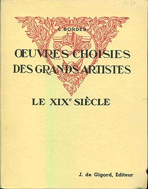 Seller image for Oeuvres choisies des grands Artistes XIX e sicle . Classe de Premire for sale by dansmongarage