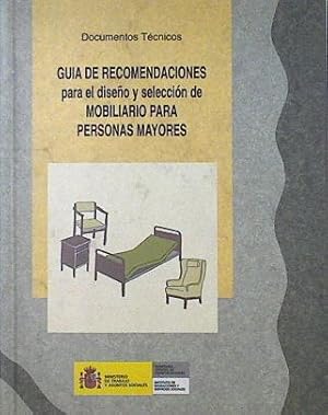 Imagen del vendedor de Gua de recomendaciones para el diseo y seleccin de mobiliario de oficina para personas mayores a la venta por Almacen de los Libros Olvidados