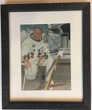 American Astronaut. Signed photograph