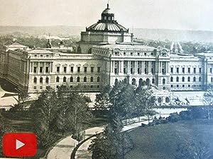 Washington D.C. c.1900 old print lot x 10 U.S. gov buildings Capitol PO Library
