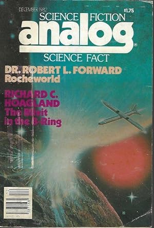 Bild des Verkufers fr ANALOG Science Fiction/ Science Fact: December, Dec. 1982 ("Rocheworld") zum Verkauf von Books from the Crypt