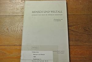 Bild des Verkufers fr Mensch und Weltall. Beitrge von Prof. Dr. Heinrich Siedentopf. zum Verkauf von Antiquariat Bookfarm