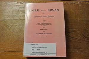 Seller image for Kamus bahasa Jerman. Julid 1. Jerman - Indonesia. [Deutsch-indonesisches Wrterbuch] for sale by Antiquariat Bookfarm