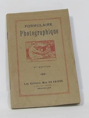 Formulaire photographique