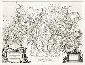 Seller image for 'Fossa quae a Rheno ad Mosam duci coepta est Anno CICICCXXVII. - Excudit Guilj. Jan�onius Blaeuw.':. for sale by Antiquariat Norbert Haas