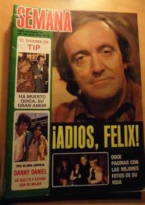 REVISTA SEMANA - ADIOS A FELIX RODRIGUEZ DE LA FUENTE (num 2093 29 marzo 1980)