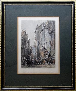 Seller image for Edinburgh. West Bow, Condemned Covenanters. for sale by theoldmapman