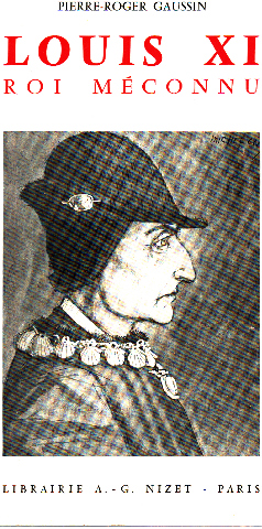 Immagine del venditore per Louis XI roi mconnu venduto da librairie philippe arnaiz
