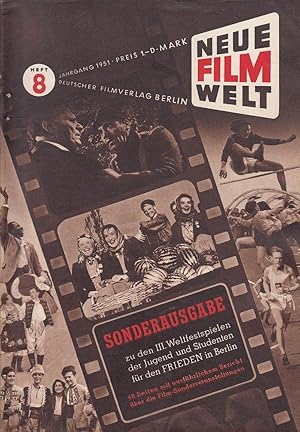 Neue Film Welt. Jahrgang 1951, Heft 8