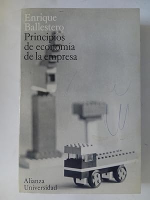 Imagen del vendedor de Principios de economía de la empresa a la venta por Librería Ofisierra