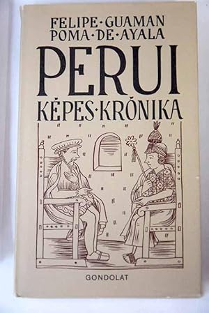 Imagen del vendedor de Perui kpes krnika a la venta por Alcan Libros