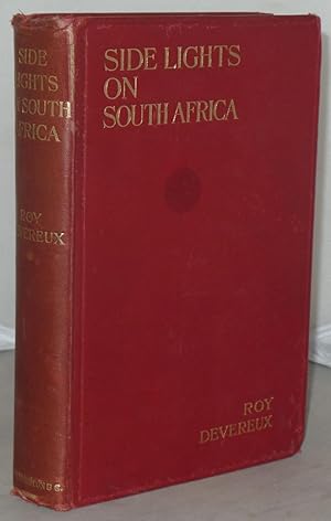 Bild des Verkufers fr Side Lights on South Africa zum Verkauf von Besleys Books  PBFA