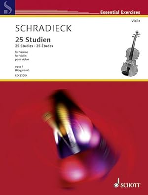Immagine del venditore per 25 Studien op.1fr Violine venduto da AHA-BUCH GmbH