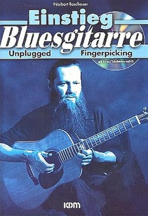 Bild des Verkufers fr Einstieg Bluesgitarre (+CD)Unplugged fingerpicking mit Noten und Tabulaturen zum Verkauf von AHA-BUCH GmbH