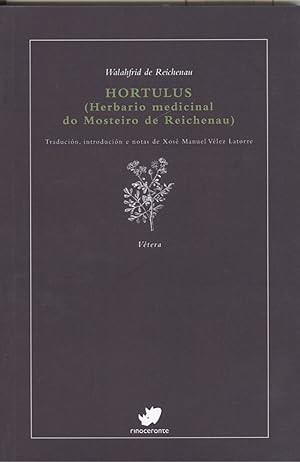 Bild des Verkufers fr Hortulus (herbario medicinal do mosteiro de reichenau zum Verkauf von Imosver