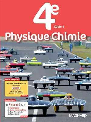 physique-chimie ; 4e ; bimanuel (édition 2017)