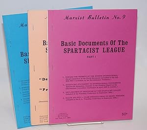 Imagen del vendedor de Basic documents of the Spartacist League: parts I, II and III a la venta por Bolerium Books Inc.