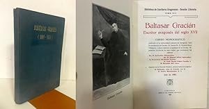 BALTASAR GRACIÁN.(1601-1658). Escritor aragonés del siglo XVII. Curso monográfico celebrado en la...