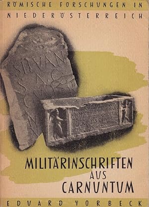 Militärinschriften aus Carnuntum.