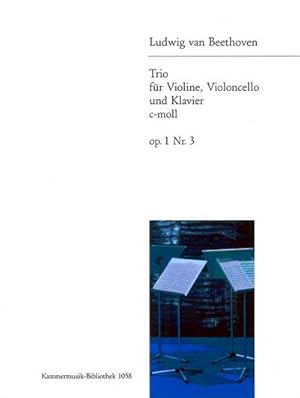Bild des Verkufers fr Trio c-Moll op.1,3fr Violine, Violoncello und Klavier zum Verkauf von AHA-BUCH GmbH