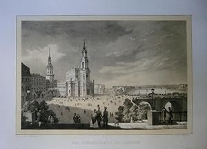 Der Schlossplatz zu Dresden