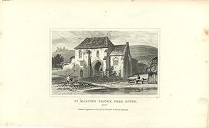 Seller image for Kent. Dover. St. Martin's Priory for sale by theoldmapman