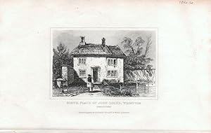 Seller image for Somerset. Wrington. Birthplace of John Locke for sale by theoldmapman