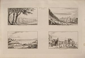 Imagen del vendedor de Sussex. Hastings. 4 fine views of the town. a la venta por theoldmapman