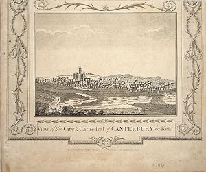 Seller image for Kent. Canterbury City & Cathedral. for sale by theoldmapman