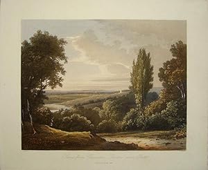 Seller image for Somerset. Scene from Claverton Down near Bath for sale by theoldmapman