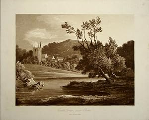 Seller image for Wiltshire. Castle Combe near Bath I for sale by theoldmapman
