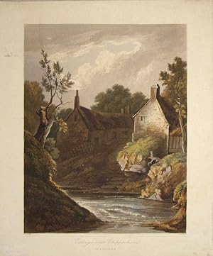 Seller image for Wiltshire. Cottages near Chippenham #1 for sale by theoldmapman