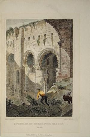 Seller image for Kent. Rochester Castle - Interior for sale by theoldmapman