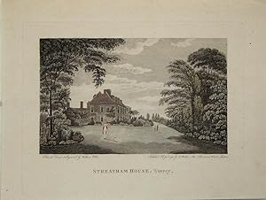 Imagen del vendedor de Surrey. Streatham House. a la venta por theoldmapman