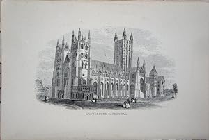 Imagen del vendedor de Kent. Canterbury Cathedral a la venta por theoldmapman