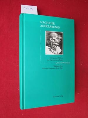 Seller image for Nach der Aufklrung? : Beitrge zum Diskurs der Kulturwissenschaften. [Beitr. wurden aus dem Amerikan. bers. von Robert Lumer] / Literaturforschung. for sale by Versandantiquariat buch-im-speicher