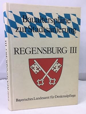Bild des Verkufers fr Regensburg; Teil: Bd. 3., Lit. E Wahlenwacht. Karl-Heinz Betz / Baualtersplne zur Stadtsanierung in Bayern ; Bd. 5 zum Verkauf von Antiquariat Bler