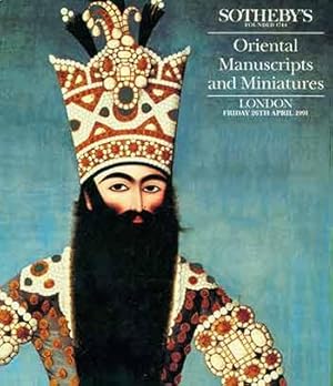 Oriental Manuscripts and Miniatures. April 26, 1991. Sale # FREDERICA.  Lots 1 to 311.