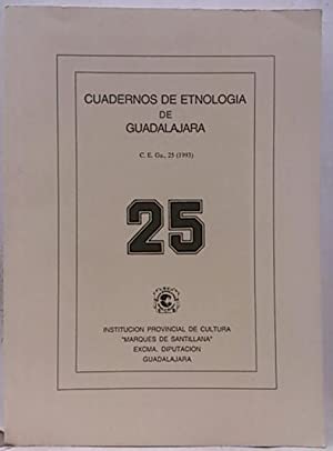 Cuadernos De Etnologia De Guadalajara, 25, Año 1993