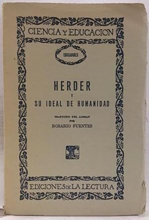 Herder Y Su Ideal De Humanidad