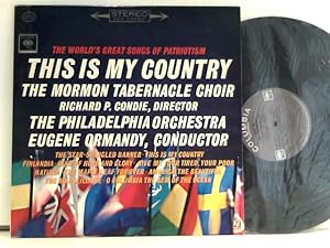 Seller image for The Philadelphia Orchestra The World's Great Songs Of Patriotism And Brotherhood - This Is My Country for sale by ABC Versand e.K.