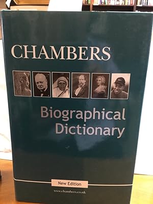 Bild des Verkufers fr Chambers. Biographical Dictionary. zum Verkauf von Kepler-Buchversand Huong Bach