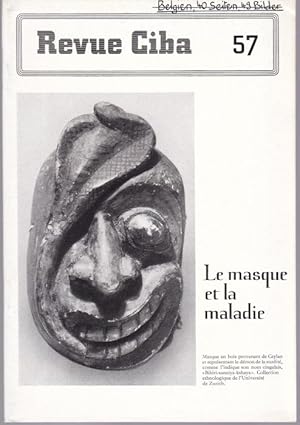 Imagen del vendedor de Revue CIBA 57: La masque et la maladie a la venta por Graphem. Kunst- und Buchantiquariat