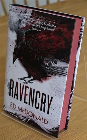 Ravencry: The Raven's Mark - Book Two -Signed and Numbered Ltd Edition with Red sprayed page edges